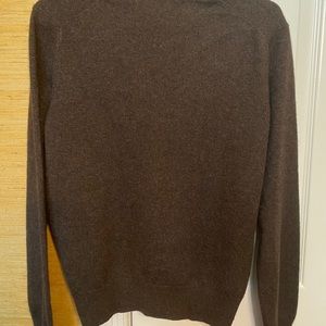 Banana Republic 100% Cashmere Brown V Neck Sweater